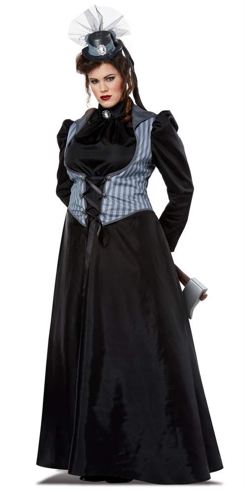 Plus Size Lizzie Borden Victorian Lady Costume Candy Apple 