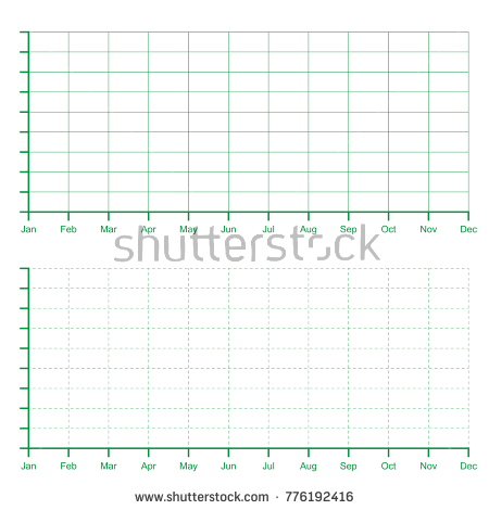 Ratings Line Graph Line Chart Graph Stock Vector 776192416 