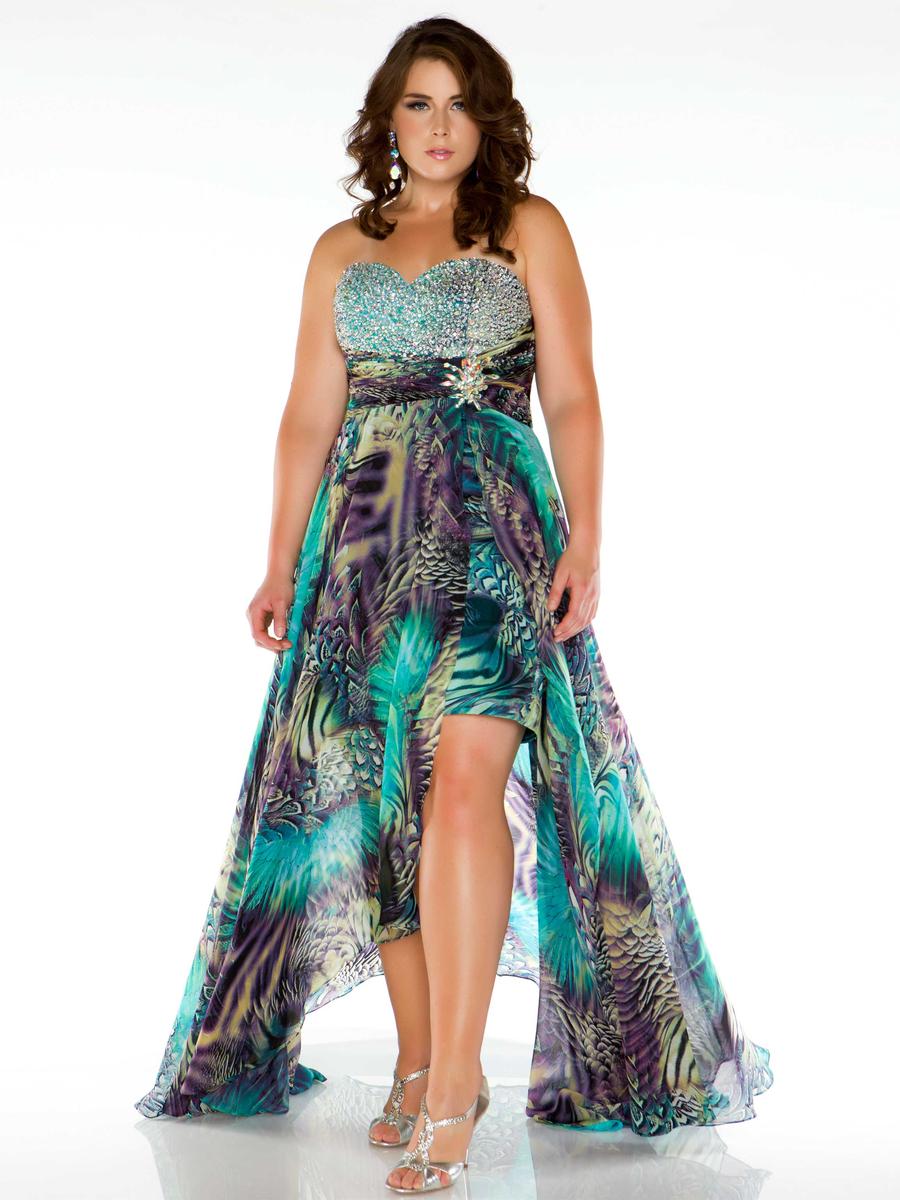Mac Duggal Fabulouss Plus Size Prom Dress Collection Fabulouss by 