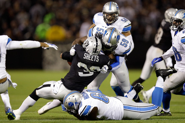 Tahir Whitehead Photos Photos Detroit Lions v Oakland Raiders 