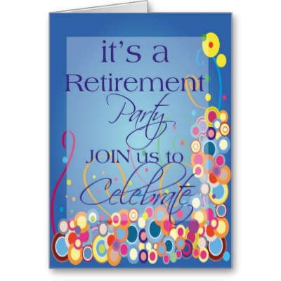 Invitation To Retirement Party Template US Letter Format Of Free 