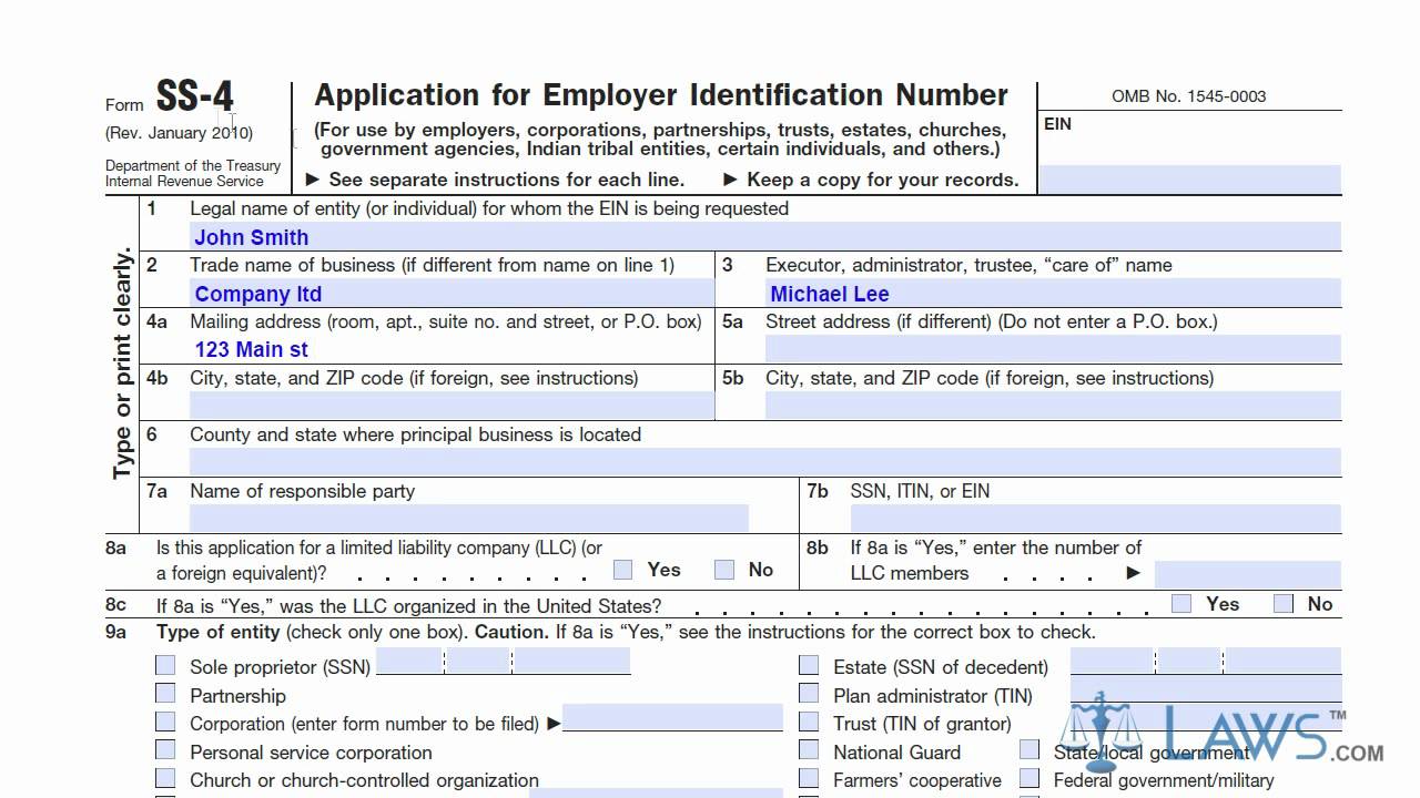 2017 Form IRS SS 4 Fill Online, Printable, Fillable, Blank PDFfiller