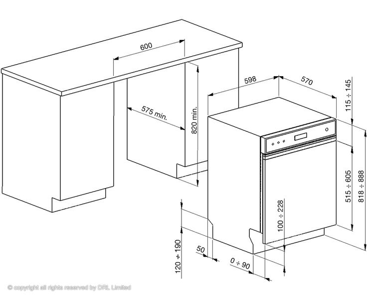 Awesome Standard Dishwasher Size Decor Rinceweb Standard 