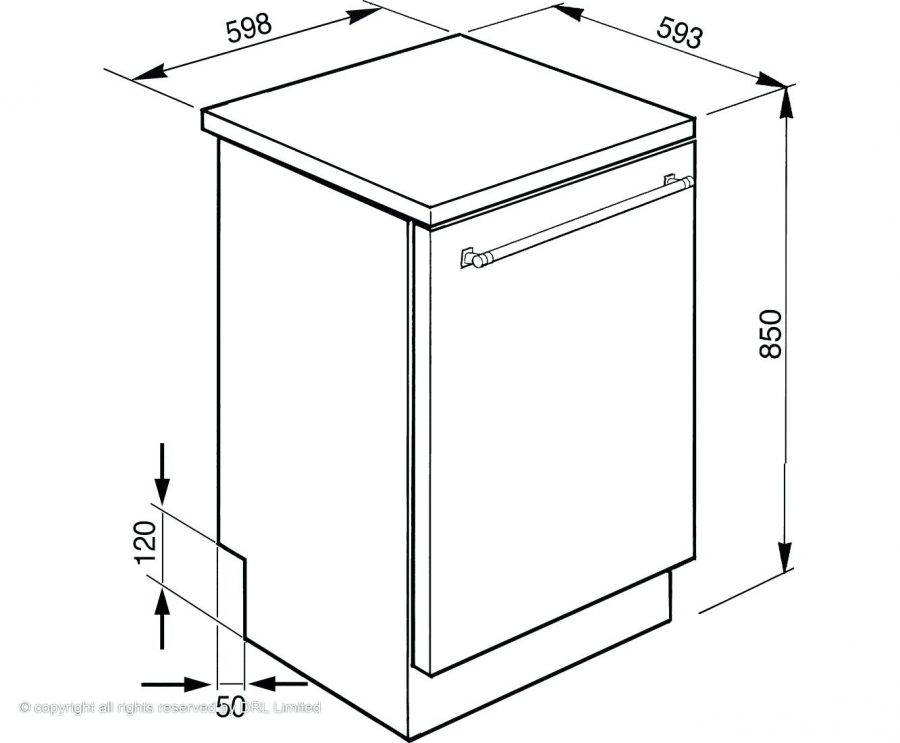 Standard Dishwasher Size For Dimensions Of A Full Design 3 