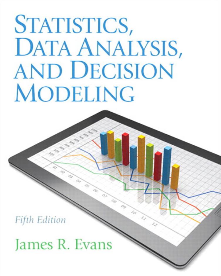Statistics Data Analysis and Decision Modeling 5th 5E PDF eBook 