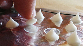 Toothpaste Dots Keep Down Toiletry Bulk When Carrying Light