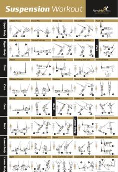 Image result for trx beginner routine pdf | TRX | Pinterest | TRX 