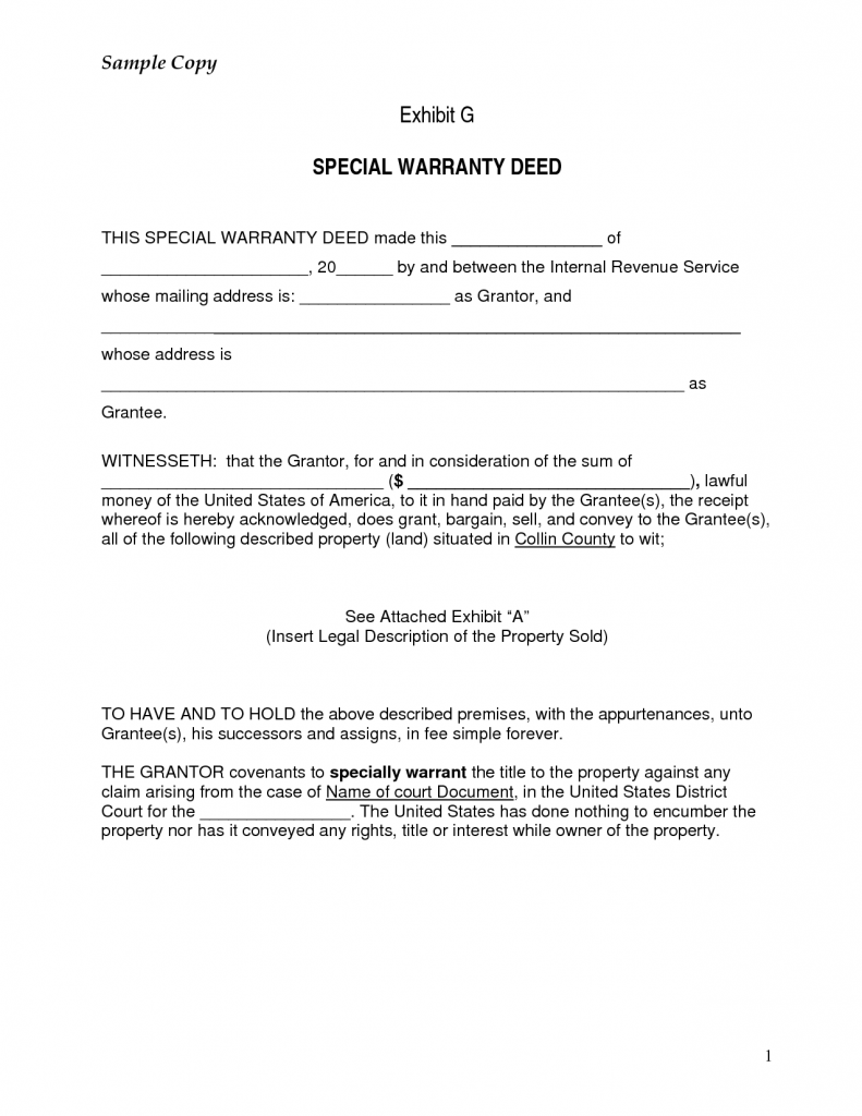 Warranty Deed Pdf | amulette