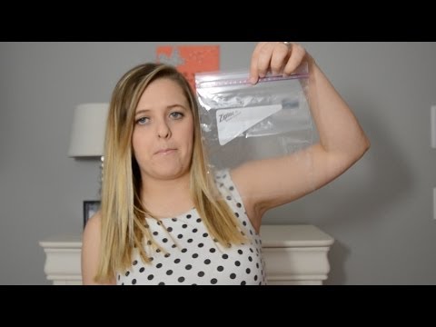 How To Pack A Carry On Liquid Bag YouTube