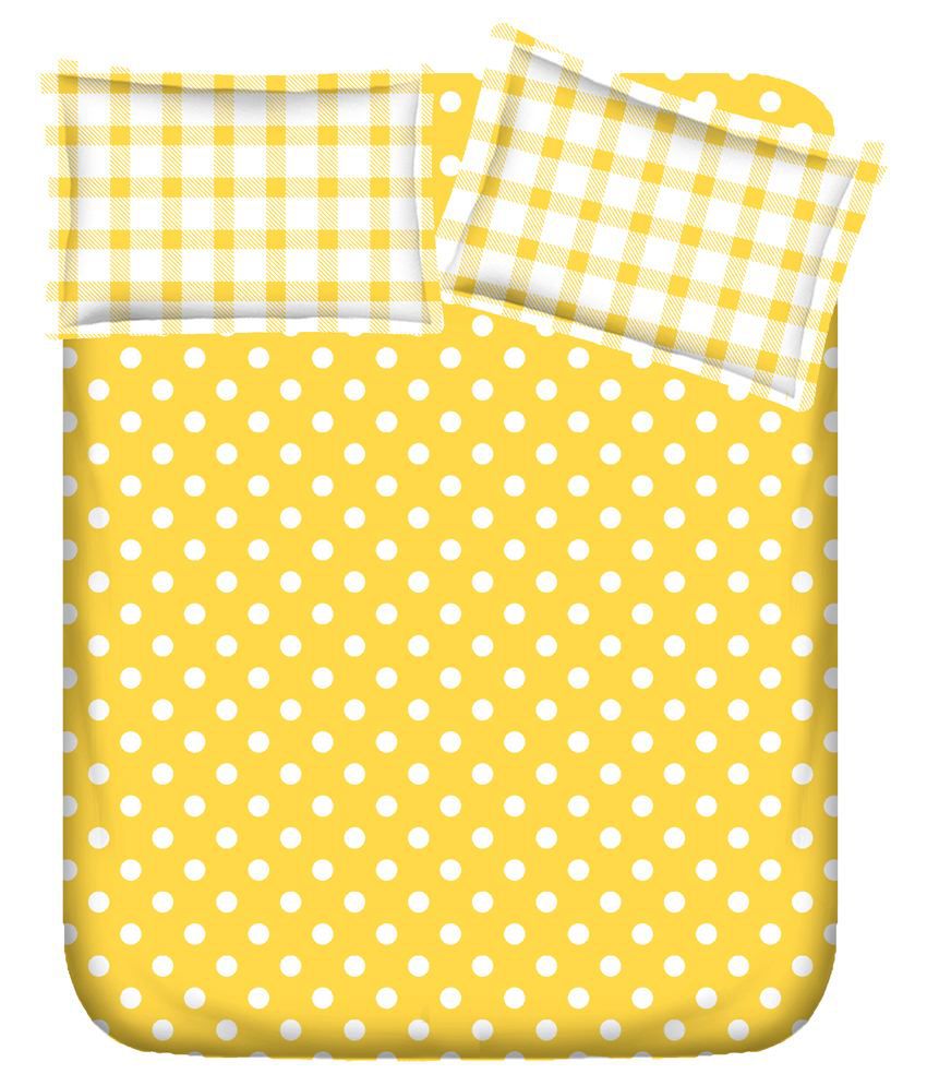 Yellow Polka Dot Sheet | Tyres2c